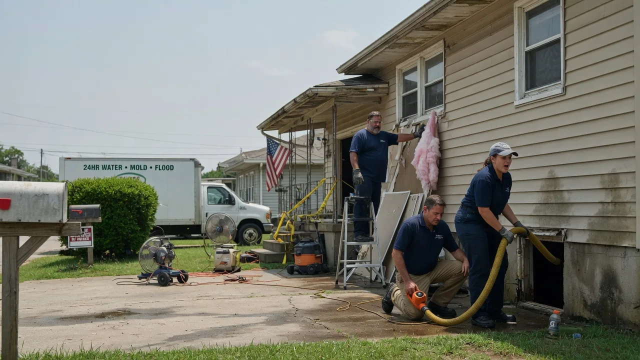 Water Damage Repair in Delaware near me